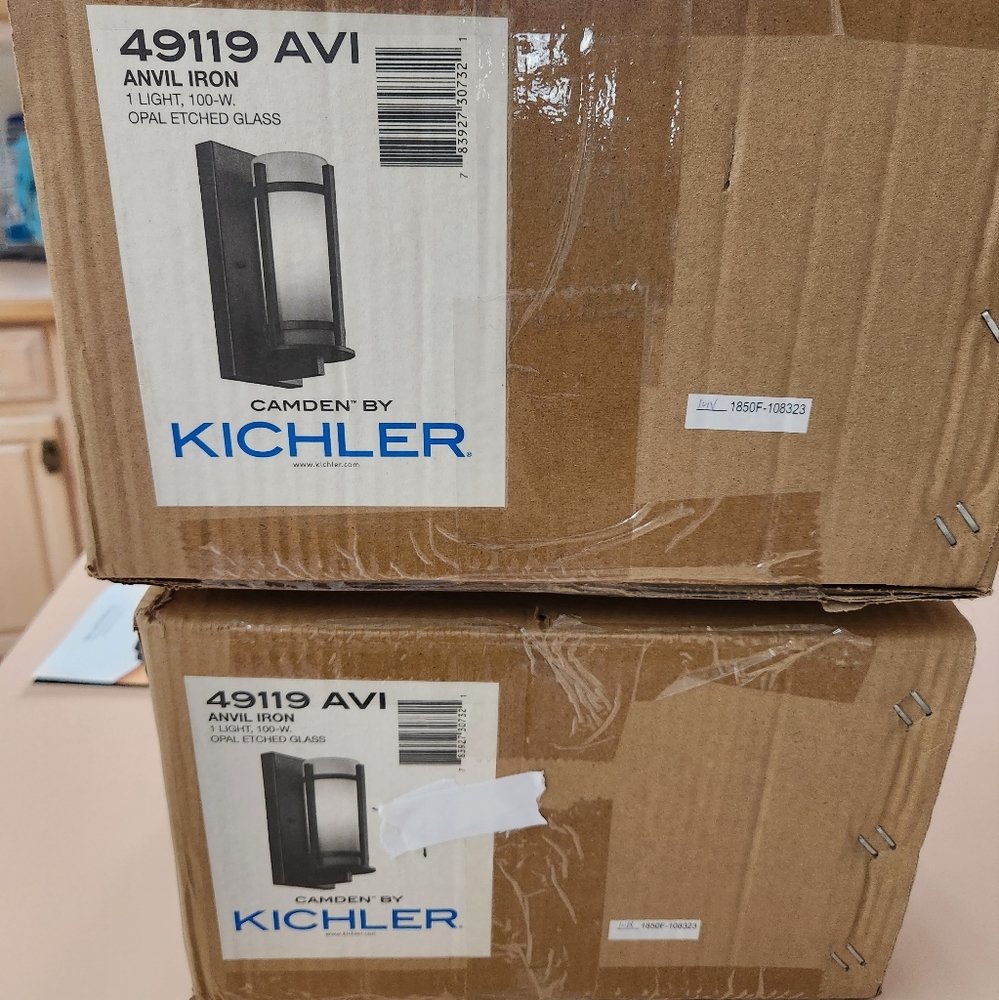 2 Kichler outdoor lights